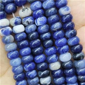 Blue Sodalite Beads Smooth Rondelle, approx 5x8mm [GB15503-5X8MM]