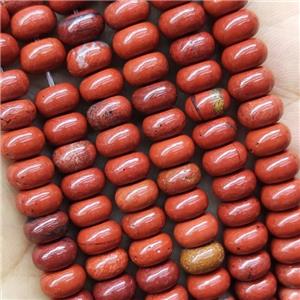 Red Jasper Rondelle Beads Smooth, approx 4x6mm [GB15520]