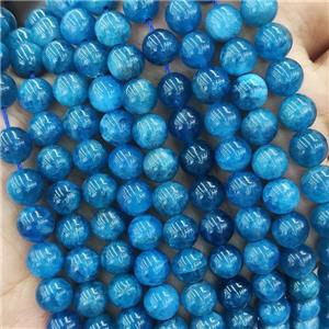 Natural Apatite Beads Smooth Round A-Grade, approx 8mm dia [GB15629]