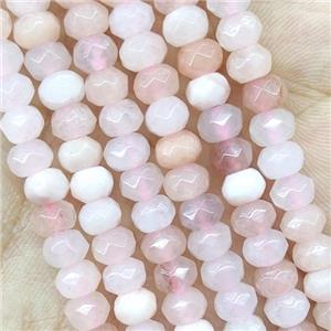 Pink Aventurine Beads Faceted Rondelle, approx 5x8mm [GB15681-5X8MM]