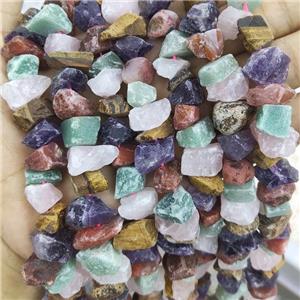 Mix Gemstone Nugget Beads Freeform Rough, approx 10-18mm [GB15810]