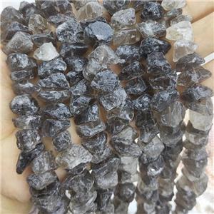 Smoky Quartz Nugget Beads Freeform Rough, approx 10-18mm [GB15821]