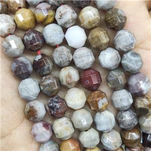 Zhuye Agate Prism Beads, approx 10mm [GB15888-10MM]