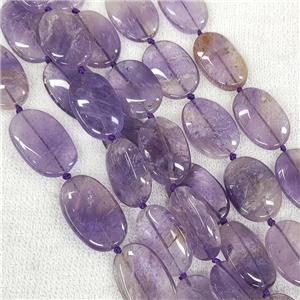 Natural Ametrine Oval Beads Purple, approx 18-25mm [GB16039]