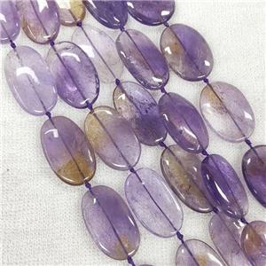 Natural Ametrine Oval Beads Purple, approx 20-35mm [GB16040]
