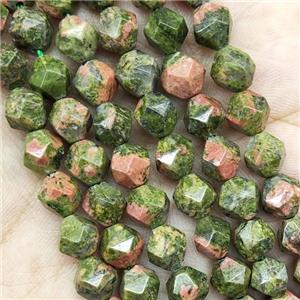 Unakite Beads Cut Round, approx 9-10mm [GB16073-10MM]