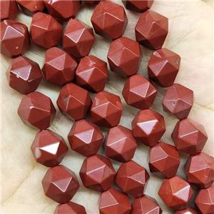 Red Jasper Beads Starcut Round, approx 9-10mm [GB16074-10MM]