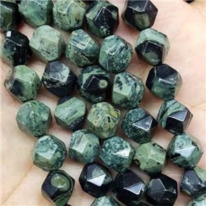 Kambaba Jasper Beads Green Starcut Round, approx 5-6mm [GB16105-6MM]