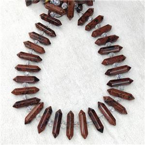 Autumn Jasper Bullet Beads, approx 8-32mm [GB16349]
