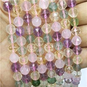 Mix Gemstone Beads Cut Round, approx 8mm [GB16443]