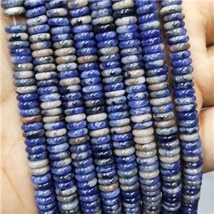 Natural Blue Sodalite Beads Heishi, approx 2x6mm [GB16537]