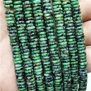 Natural Zoisite Heishi Beads Green, approx 6mm [GB16813]