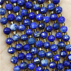 Natural Blue Lapis Lazuli Beads Cut Rondelle, approx 5-6mm [GB16982]