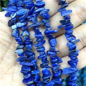 Blue Kyanite Chips Beads Blue Freeform, approx 5-8mm, 32inch length [GB17154]