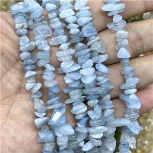 Natural Blue Aquamarine Chip Beads Freeform, approx 5-8mm, 32inch length [GB17167]