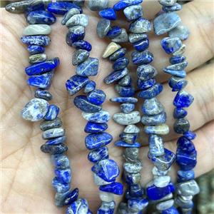 Natural Blue Lapis Lazuli Chips Beads Freeform, approx 5-8mm, 32inch length [GB17183]