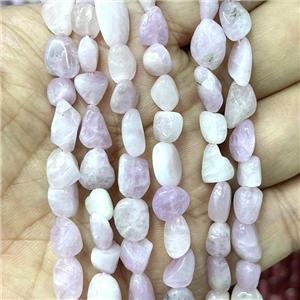 Natural Kunzite Chips Beads Lavender Freeform, approx 5-8mm [GB17187]