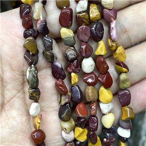Natural Mookaite Chips Beads Freeform, approx 5-8mm [GB17194]