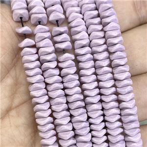 Oxidative Agate Heishi Spacer Beads Faceted, approx 6mm [GB17205]