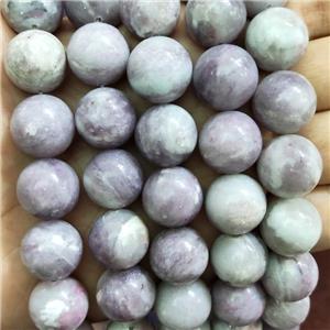 Natural Plum Blossom Tourmaline Beads Smooth Round, approx 16mm [GB17277]