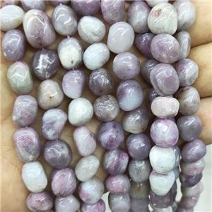 Natural Plum Blossom Tourmaline Chip Beads Pink Freeform, approx 6-9mm [GB17314]