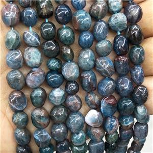Natural Apatite Chips Beads Blue Freeform B-Grade, approx 6-9mm [GB17317]