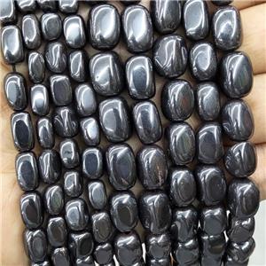 Black Iron Hematite Chips Beads Freeform, approx 9-12mm [GB17321-9X12MM]