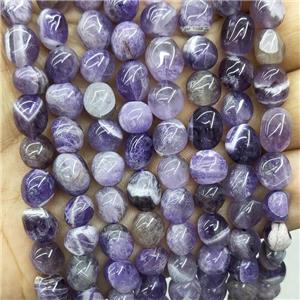 Natural Dogtooth Amethyst Chips Beads Freeform Polished, approx 6-9mm [GB17340]