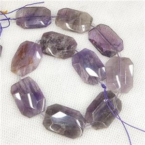 Purple Amethyst Slice Beads Slice, approx 20-35mm [GB17469]