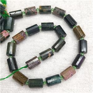 Natural Ocean Agate Column Beads, approx 10-14mm [GB17516]