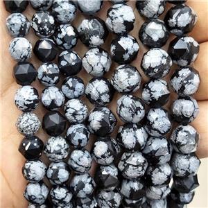 Natural Snowflake Jasper Beads Cut Round, approx 9-10mm [GB17525-10MM]