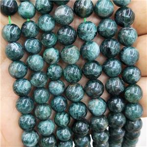 Natural Green Apatite Beads Smooth Round, approx 8mm dia [GB17607-8MM]