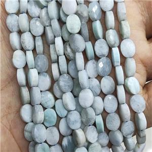 Natural Hemimorphite Beads Faceted Oval, approx 6x8mm [GB17666]