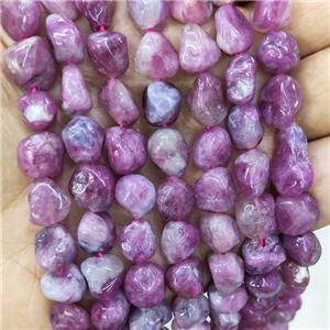 Natural Pink Tourmaline Beads Chips Freeform, approx 9-12mm [GB17994]