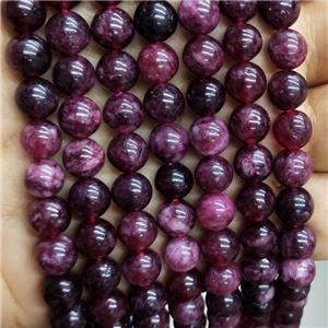 Red Jade Beads Dye Smooth Round, approx 8mm dia [GB18018-8MM]
