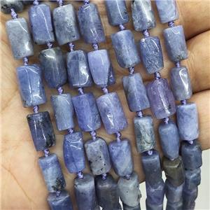 Natural Tanzanite Beads Blue Column, approx 7-14mm [GB18033]