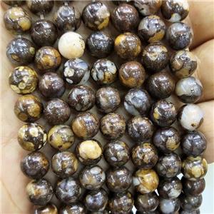 Fire Lace Opal Beads Smooth Round, approx 8mm dia [GB18144-8MM]