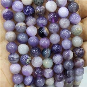 Purple Sugilite Beads Dye Smooth Round, approx 8mm dia [GB18173-8MM]