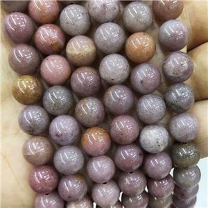 Chinese Purple Aventurine Beads B-Grade Smooth Round, approx 10mm dia [GB18219-10MM]