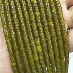 Lemon Jade Heishi Beads Green, approx 2x4mm [GB18666-2X4MM]