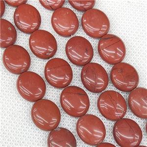 Natural Red Jasper Oval Beads, approx 12-14mm [GB19234]
