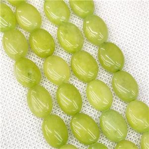 Lemon Jade Oval Beads Olive, approx 10-14mm [GB19249]