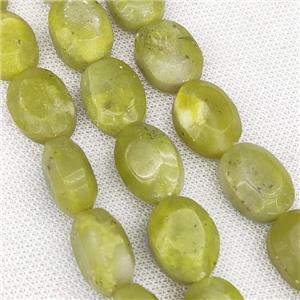 Natural Lemon Jade Oval Beads, approx 15-20mm [GB19255]