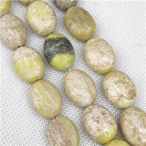 Natural Lemon Jade Oval Beads Green, approx 15-20mm [GB19269]