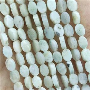 Amazonite Oval Beads Lt.blue B-Grade, approx 4-6mm [GB19413]