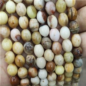 Natural Honey Jade Barrel Beads, approx 8-10mm [GB19458]