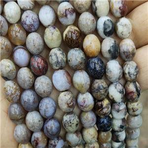 Blue Opal Rice Beads, approx 8-10mm [GB19475]