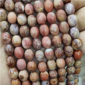 Morocco Agate Rice Beads Barrel, approx 8-10mm [GB19476]