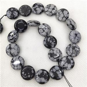 Natural Snowflake Jasper Beads Circle, approx 20mm [GB19538]