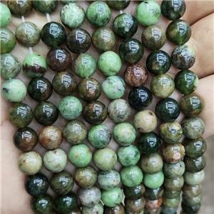 Natural Green Opal Beads Smooth Round, approx 10mm dia [GB19732-10MM]